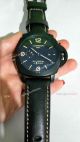 Clone Panerai Luminor GMT PAM00320 Black Steel Watch  Orange Markers (8)_th.jpg